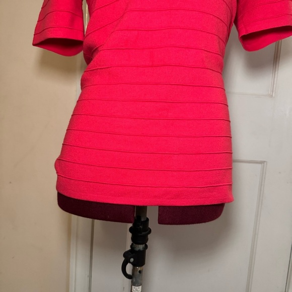 Croft & Barrow Hot Pink Short Sleeve Women’s Casual Top Size S - Picture 3 of 16